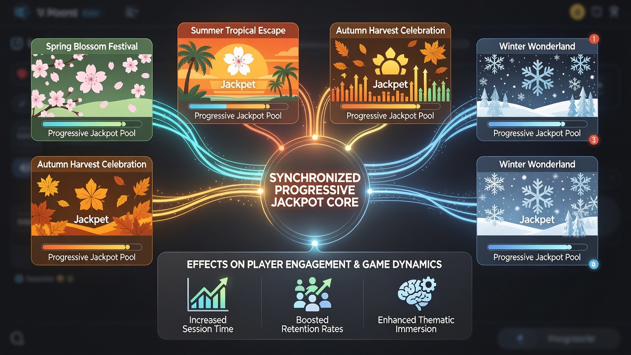Analytics dashboard showing player selection trends linked to seasonal jackpot activations